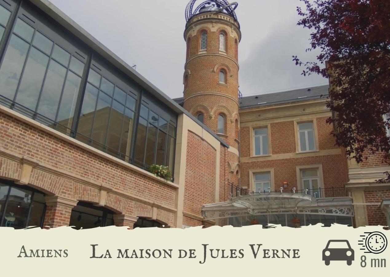 Le Chat D'Or - 35M2 - Terrasse - Bbq - Wifi Hd Amiens Extérieur photo